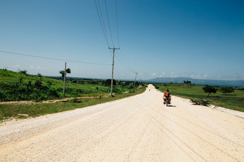 Motorcycle road trip through the Vietnamese countryside
